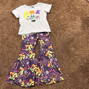 Disney Gray Squad Goals Tee with Colorful Graphics